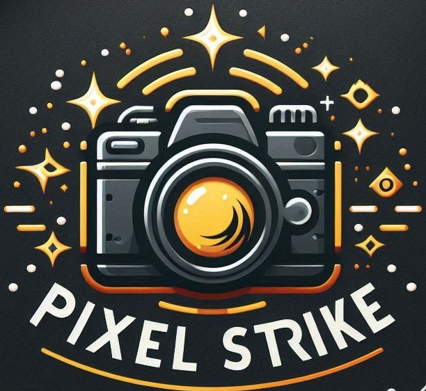 Logo for PixelStrike Photography